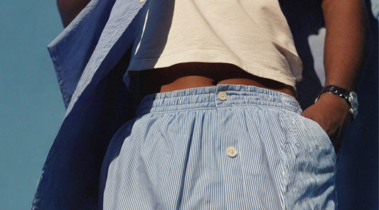 Relaxed Blue Stripes for Coastal Summer Outfits