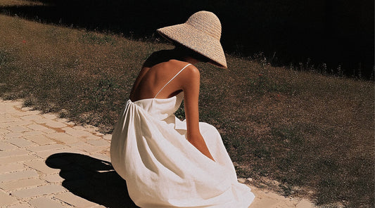 Flowy White Dress for Warm Sunny Escapes