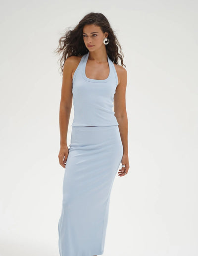 Ribbed Tank Mini Dress