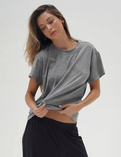 Relaxed Crop Tee