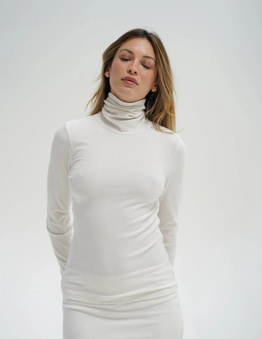 Ribbed Turtleneck