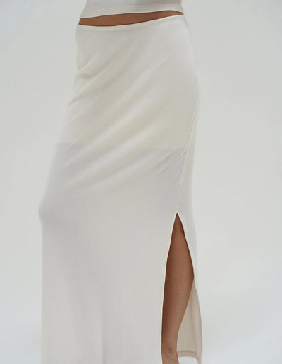 Steph Ribbed Skirt
