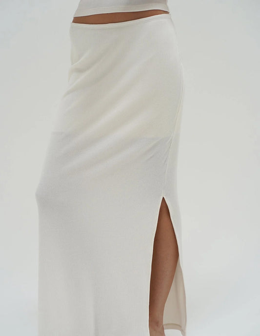 Steph Ribbed Skirt