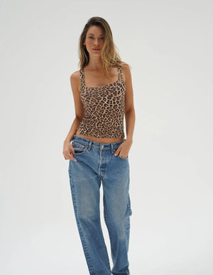 Scoop Ribbed Tank1