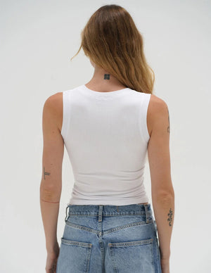 Scoop Ribbed Tank1
