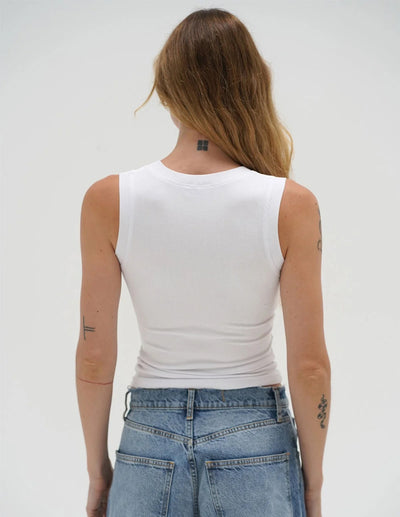Scoop Ribbed Tank1