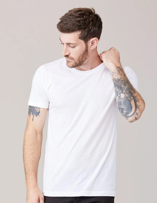 Short Sleeve White