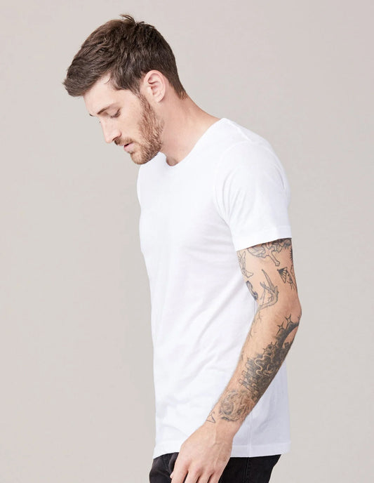Short Sleeve White