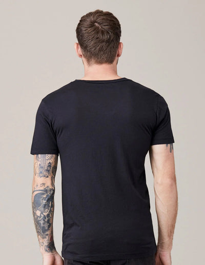 Short Sleeve V Neck
